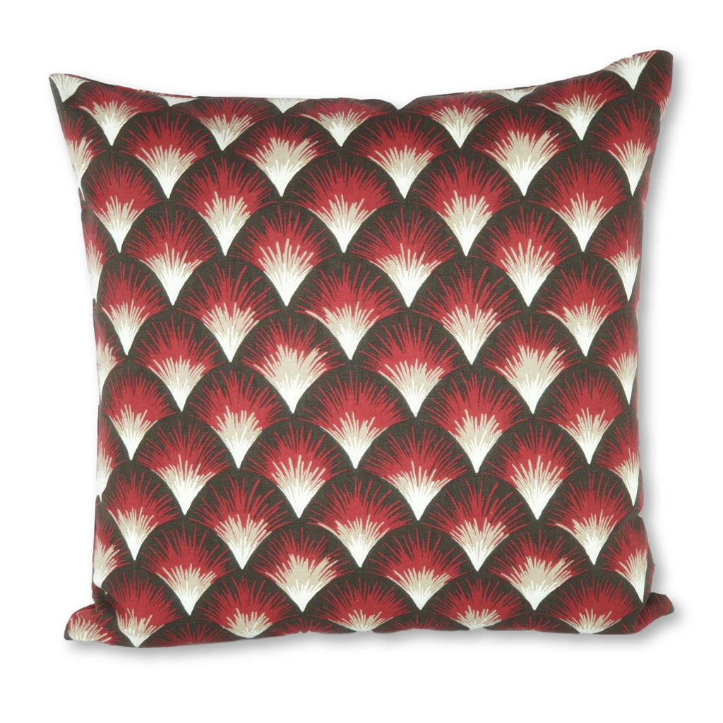 JULIE rose fushia, Housse de coussin 50x50, Taille M.