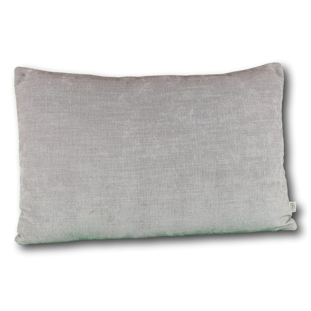 Velours Vintage beige, Housse de coussin 40x60, Taille L.